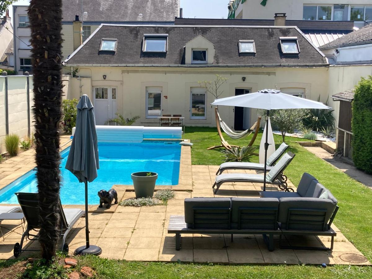 La Paisible - Maison 6 Pers Piscine - Le Mans Centre Ngoại thất bức ảnh